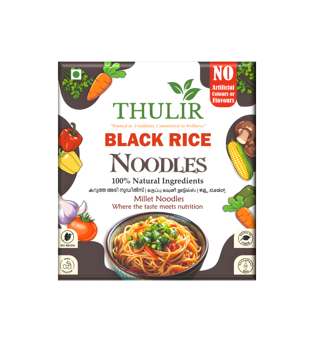 Black Rice Noodles - 180 gms