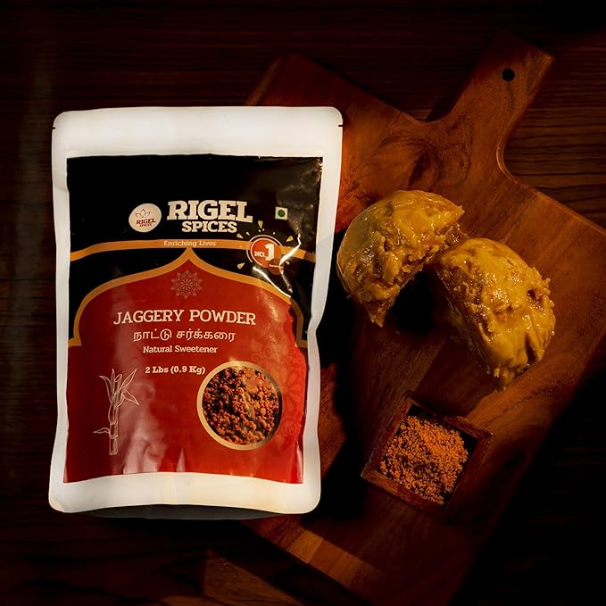 Premium Jaggery (Naatu Sakkarai) Powder - 2 Lbs
