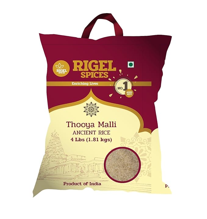 Thooyamalli (Jasmine) Rice - 4 Lbs
