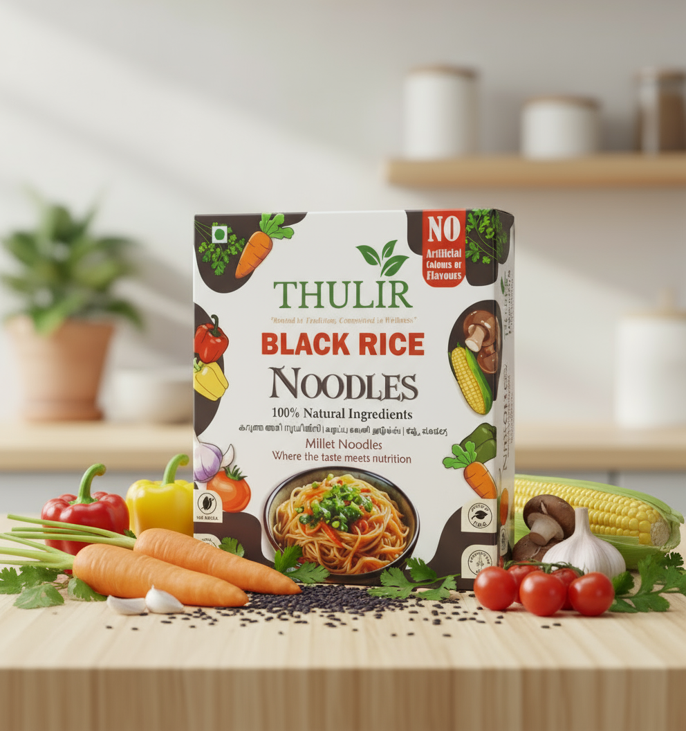 Black Rice Noodles - 180 gms