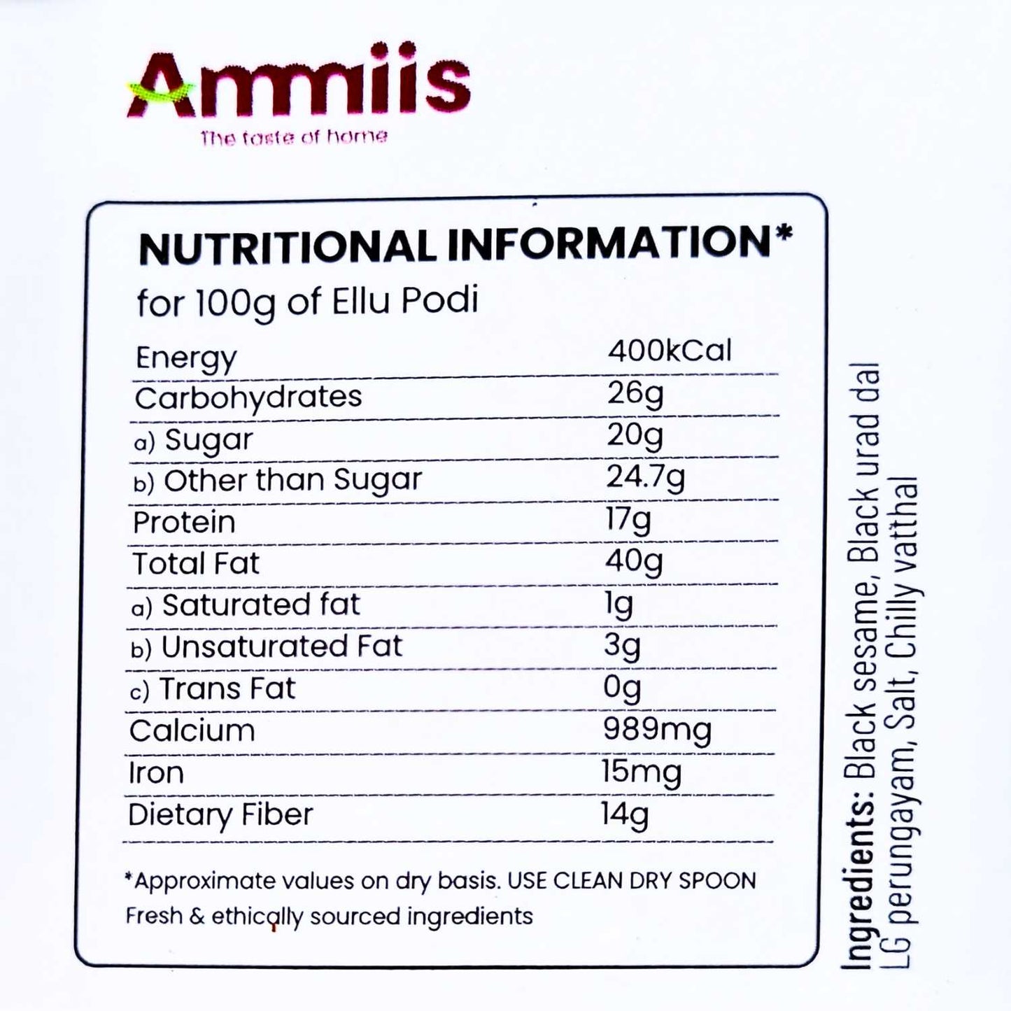 Ellu Podi - 100 gms