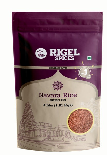 Navara (Red) Rice - 4 Lbs