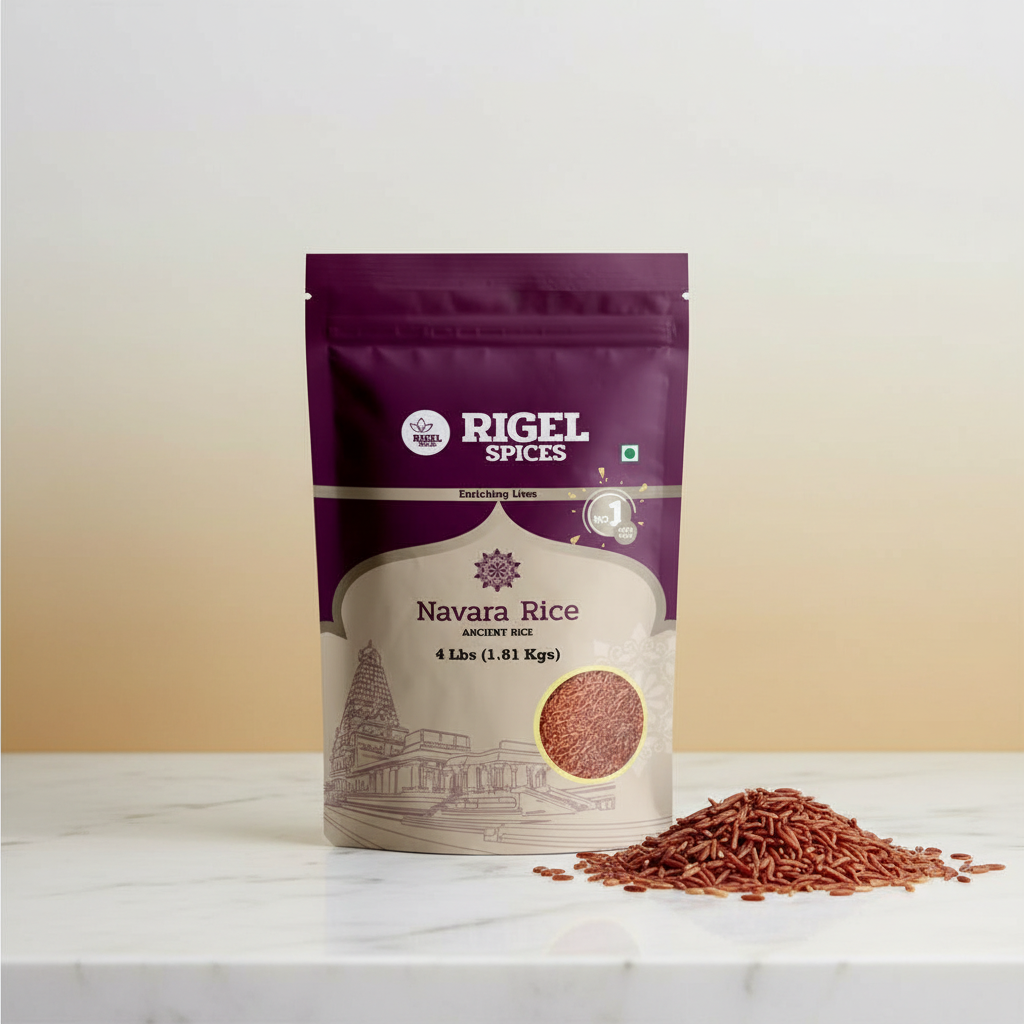 Navara (Red) Rice - 4 Lbs