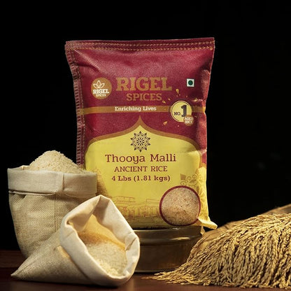 Thooyamalli (Jasmine) Rice - 4 Lbs